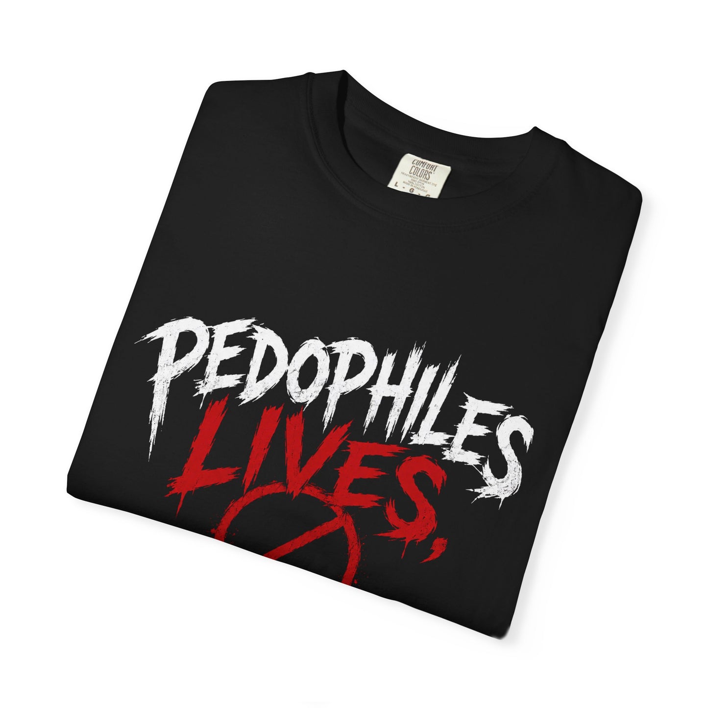 PDF LIVES DON’T MATTER T-SHIRT