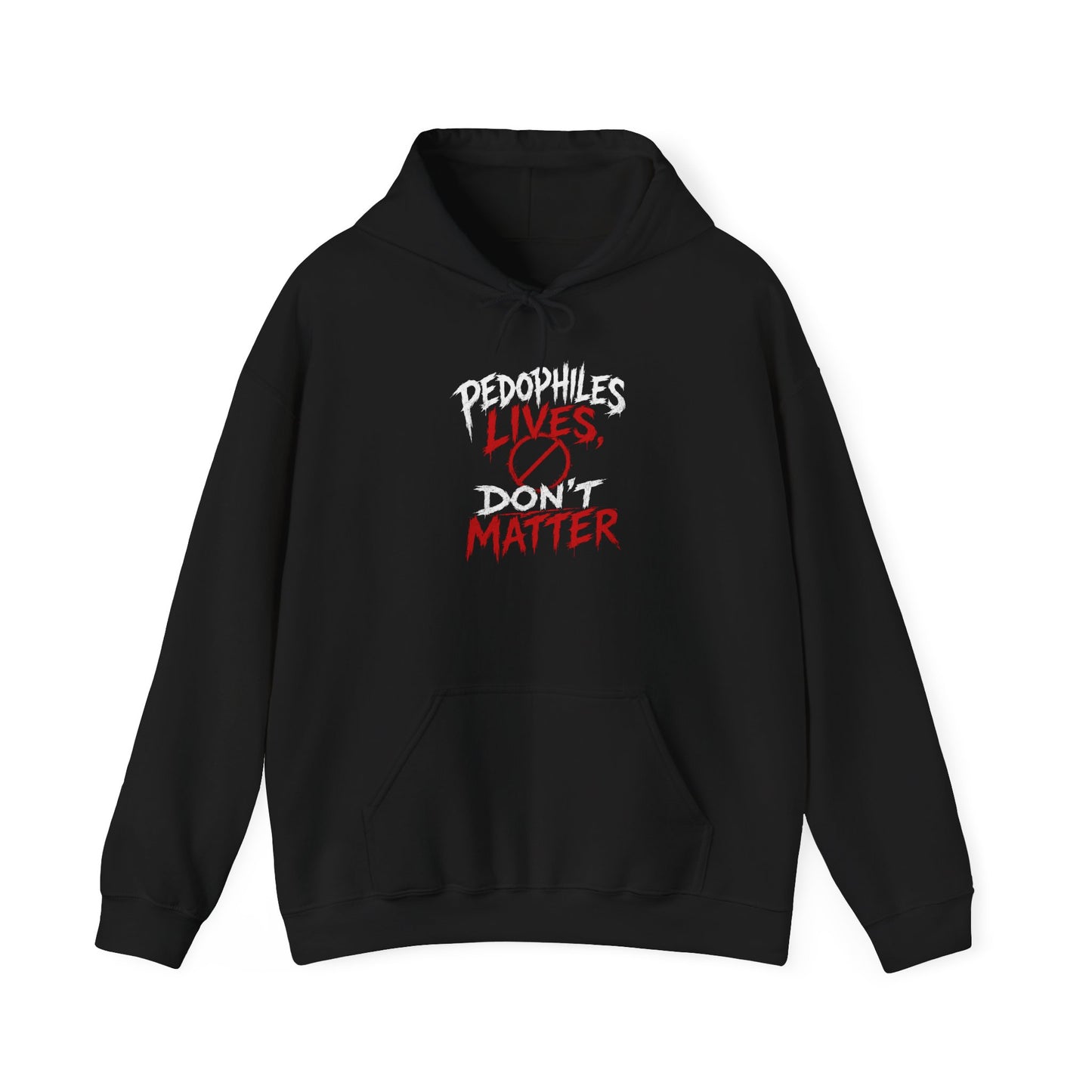 'Pedophiles Don't Matter' Graphic Protest Pullover